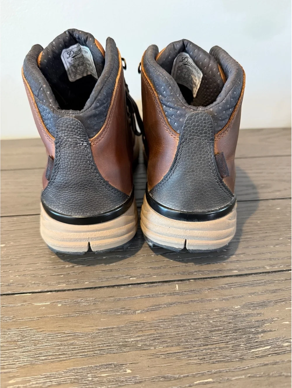 Danner Brown Leather Hiking Boots Men’s Size 8.5